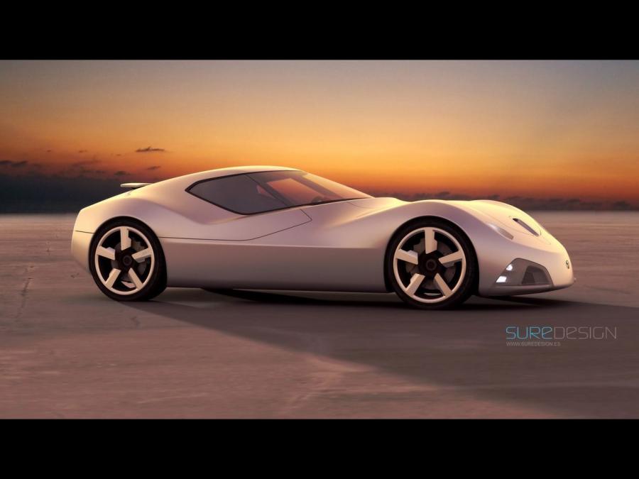  Toyota 2000 SR Concept by SURE DESIGN 2008 года  (фото 3 из 6)